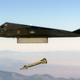 A US Air Force F-117 Nighthawk drops a laser-guided bomb during a training mission in the United States (US Air Force)